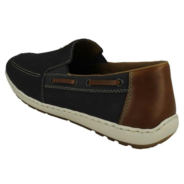 Rieker Mens Rieker Cut Out Detailed Summer Slip On Shoes 08866