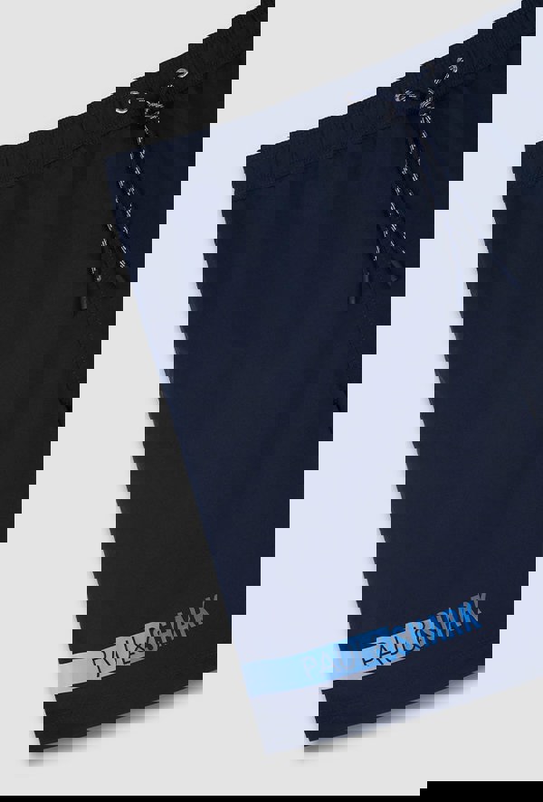 Paul & Shark Men's Swim Shorts with Print - Navy