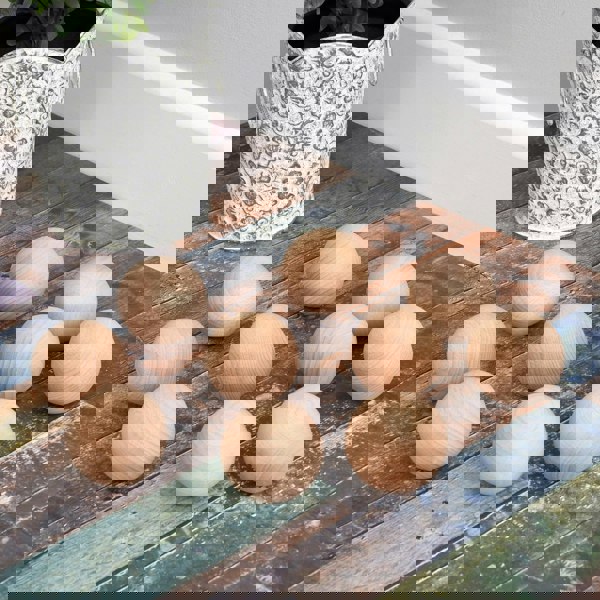 tickit Natural Wooden Balls