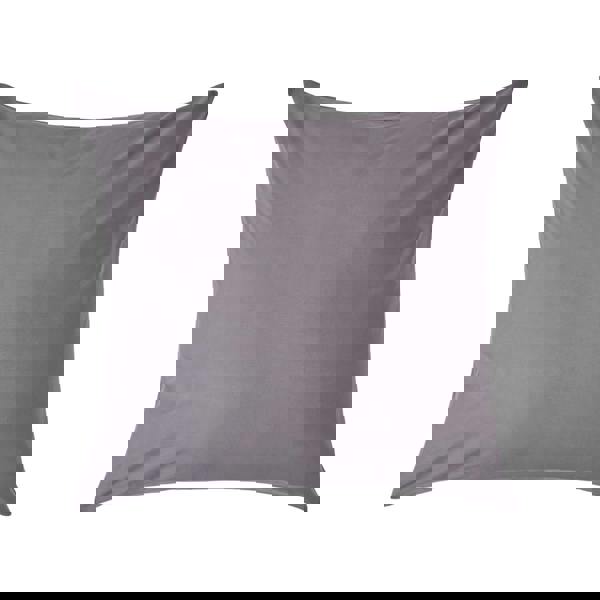 HOMESCAPES Crisp & Cool 200 TC Egyptian Cotton Percale Housewife Pillowcase, European Size