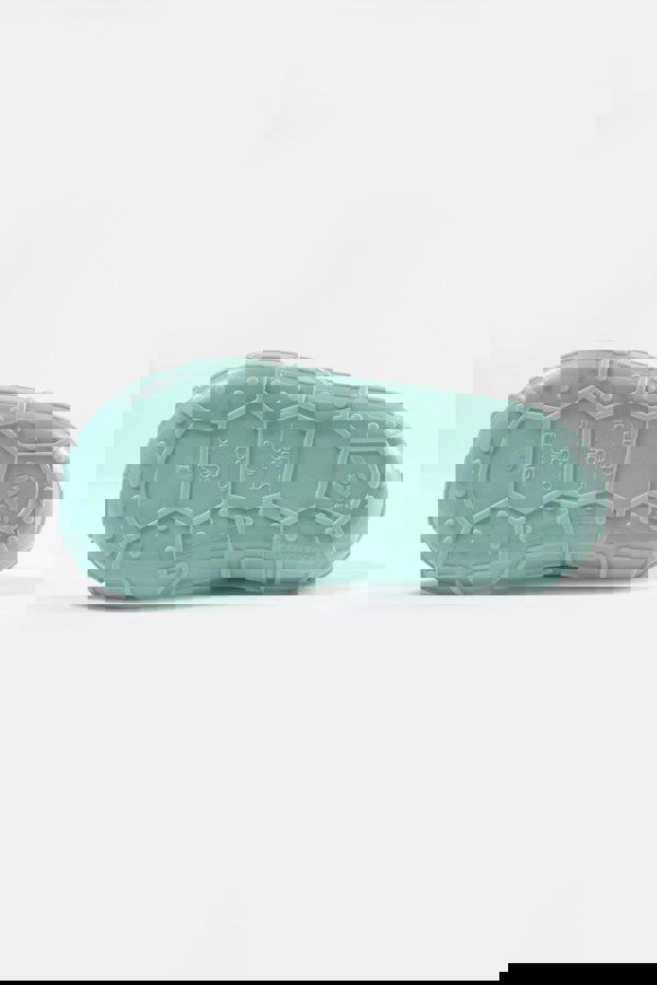 Turtl Kids' Recycled Sports Sandals in Silver & Aqua