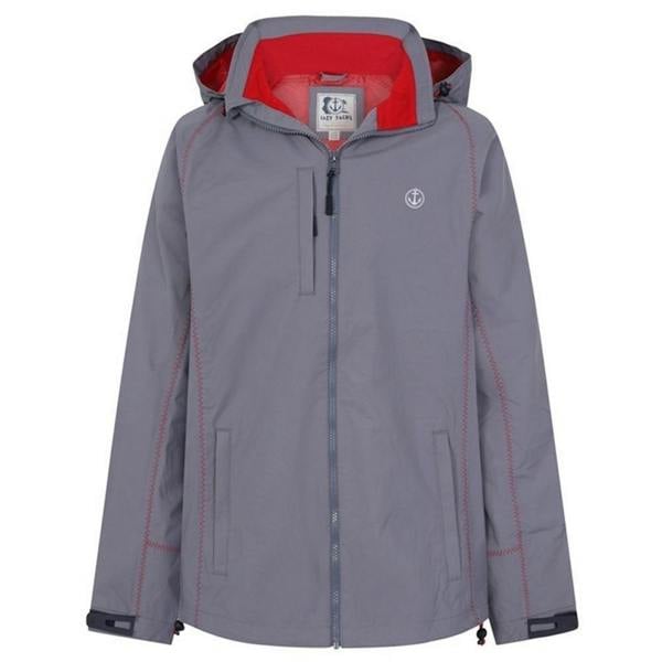 Lazy Jacks Mens Nylon Waterproof Jacket - Steel - 