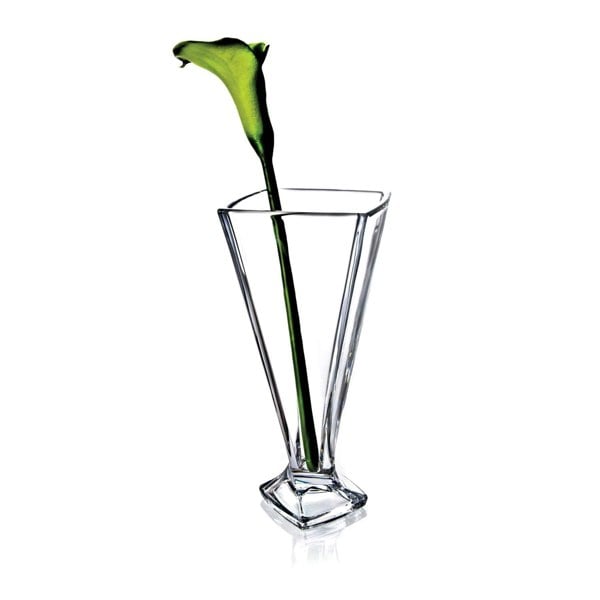 Diamante Quadro Large Crystal Vase - 33cm