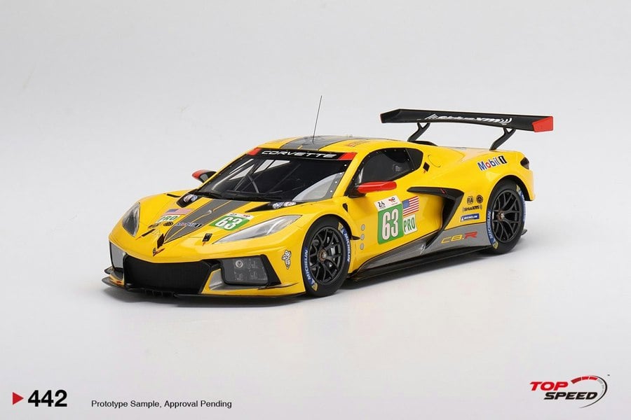 TSM Chevrolet Corvette C8.R #63 Corvette Racing 2022 Le Mans 1:18 TSM TS0442