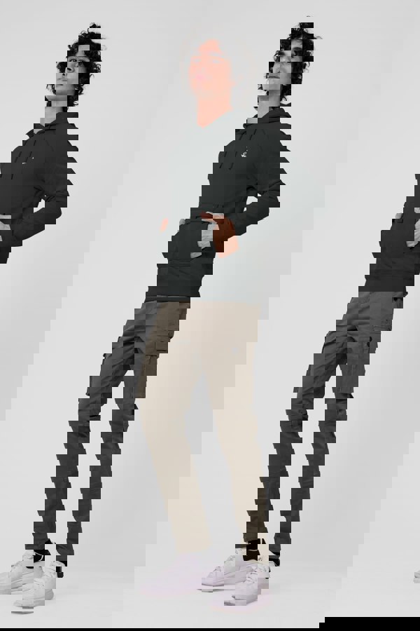 ENORSIA Men's Flap Detail Kangaroo Pocket Hoodie