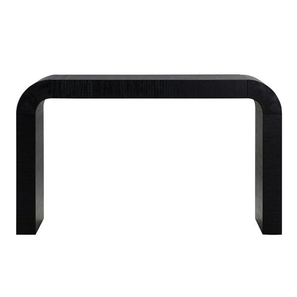 Furniture Edit Hump Black Console Table