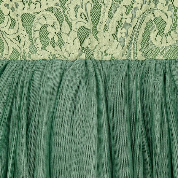 UK Flower Girl Boutique Bohemian Camilla Dress - Fern Lace