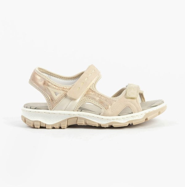 Rieker 68866-31 Womens Sandals - Pink