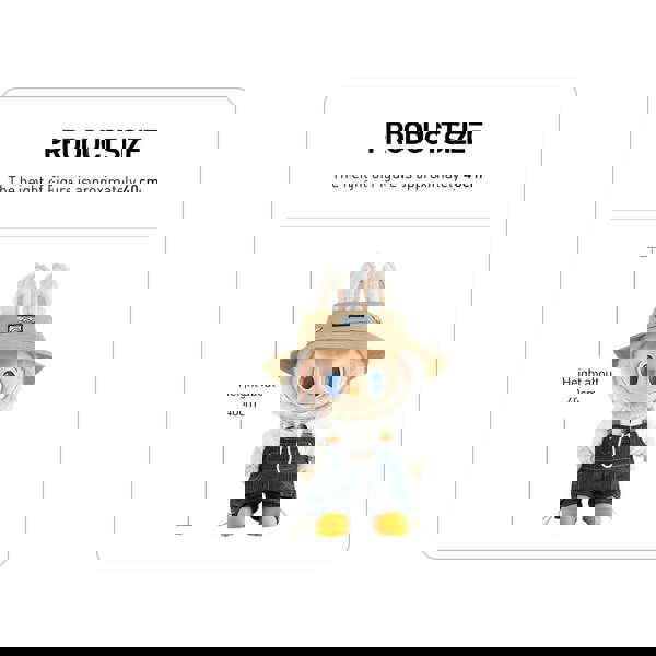 Pop Mart THE MONSTERS Fall in Wild Series - Vinyl Plush Doll Articulated Character Collectible Art Toy - 100% Genuine Money Back Guarantee