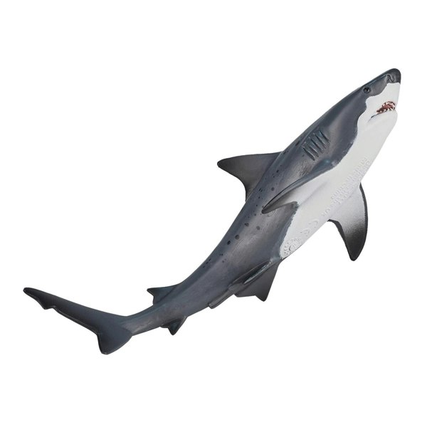 Mojo Fun Bull Shark Wildlife Toy Figure 15 cm Length Approx - 387270