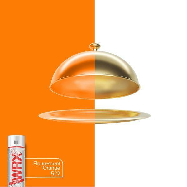 WRX 12X WRX Fluorescent Orange Spray Paint 400ml