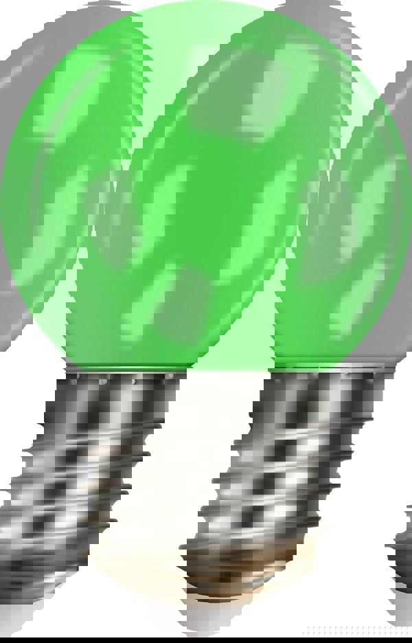 Eagle Connect G45 Bulb, E27 Base, Plastic Cover Green