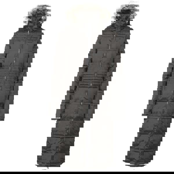 Trespass Womens/Ladies Phyllis Parka Down Jacket - Black - 