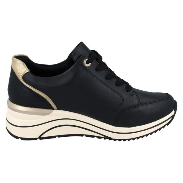 Remonte Ladies Remonte Casual Wedge Trainers D0T03