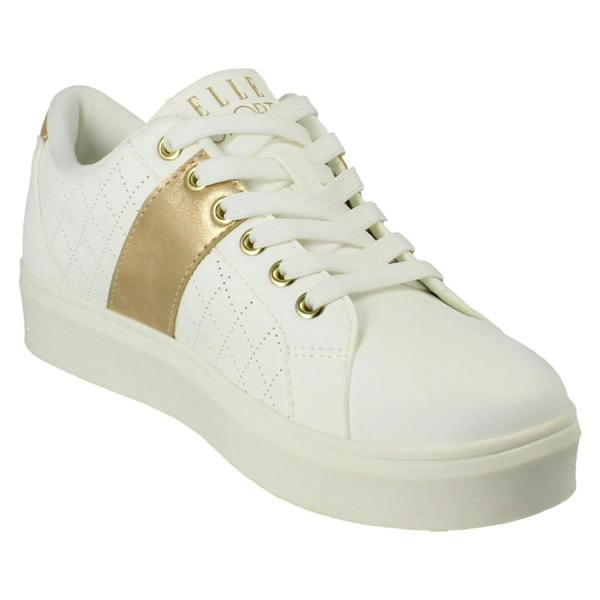 Elle Sport Ladies Elle Sport Lace Up Trainers F7313