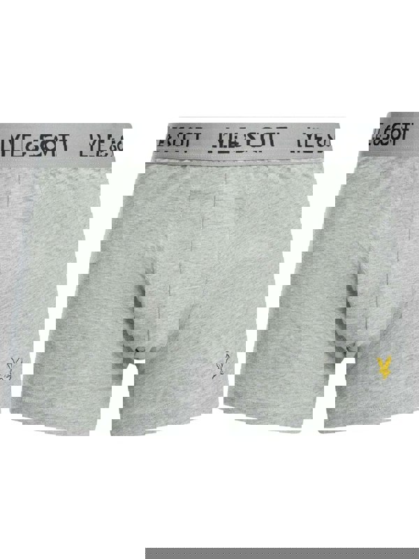 Lyle & Scott 3-Pack Barclay Boxer Briefs, Grey Combination