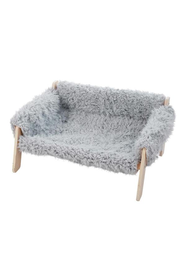 Living and Home Soft and Comfortable Wooden Frame Pet Sofa