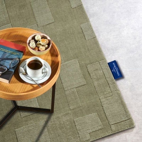 The Rugs Hand-Woven Abstract Design Wool Rug