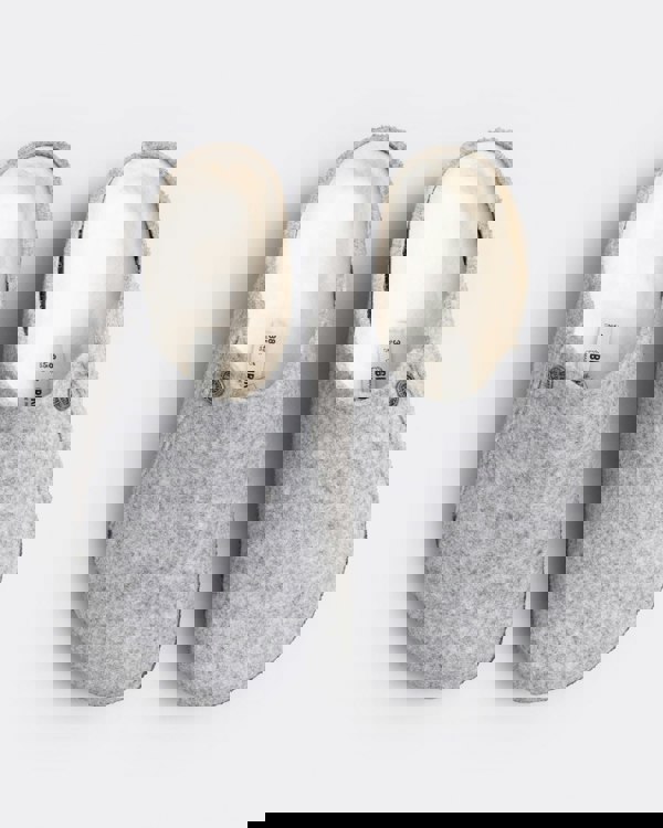 Birkenstock Zermatt Shearling FE Womens Clogs - Light Grey