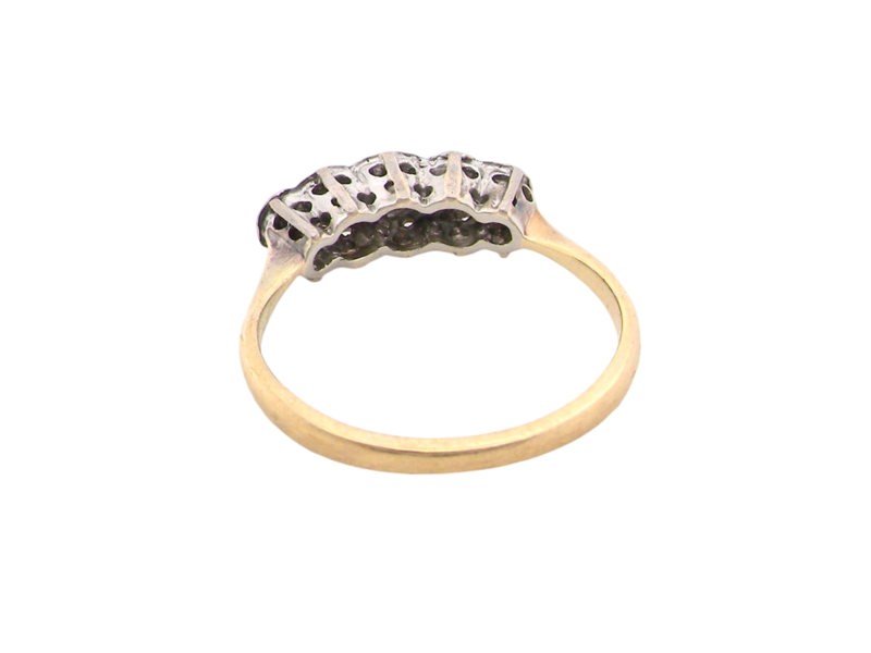 Vintage Tom A vintage five stone diamond ring