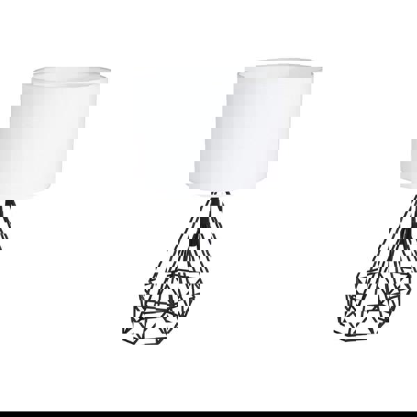 Milagro Triangolo Table Or Floor Lamp Hand Made Matt Black