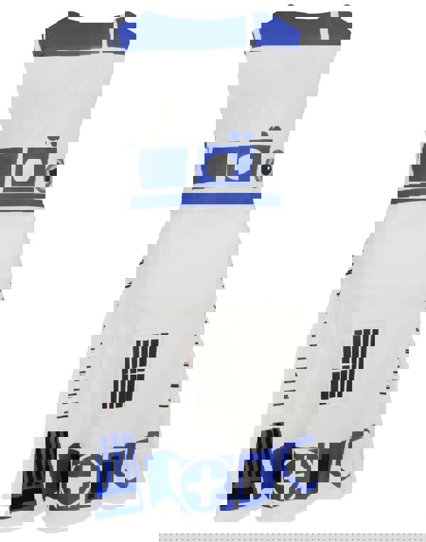 Star Wars Womens White R2D2 Sleeveless Skater Dress