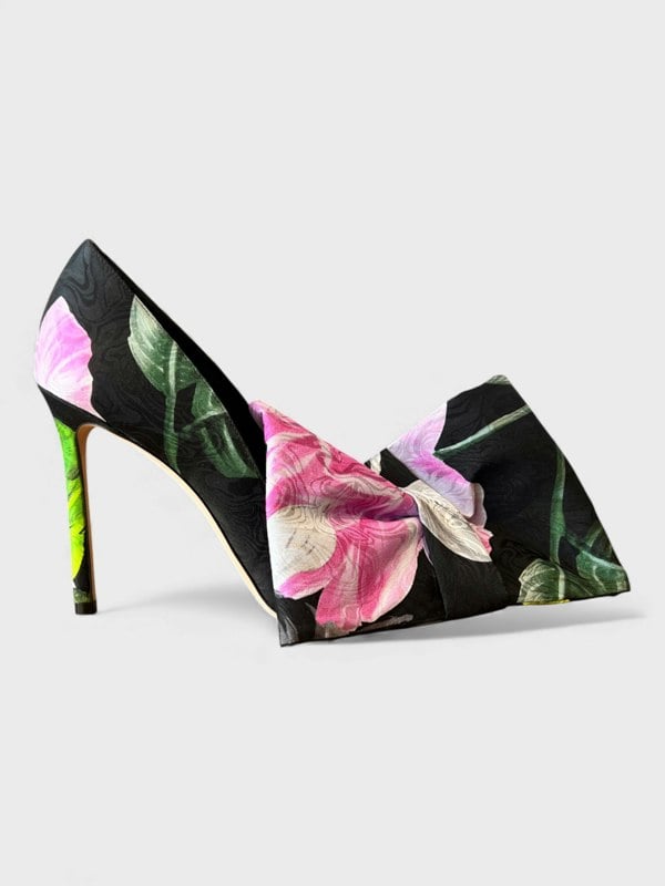 Off-White x Jimmy Choo Mary Bow Pump Floral Multi