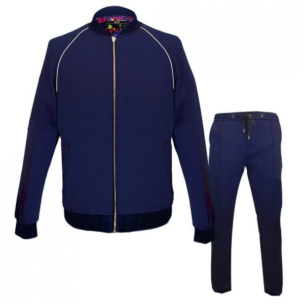 David WeJ Wellington Track Suit Navy