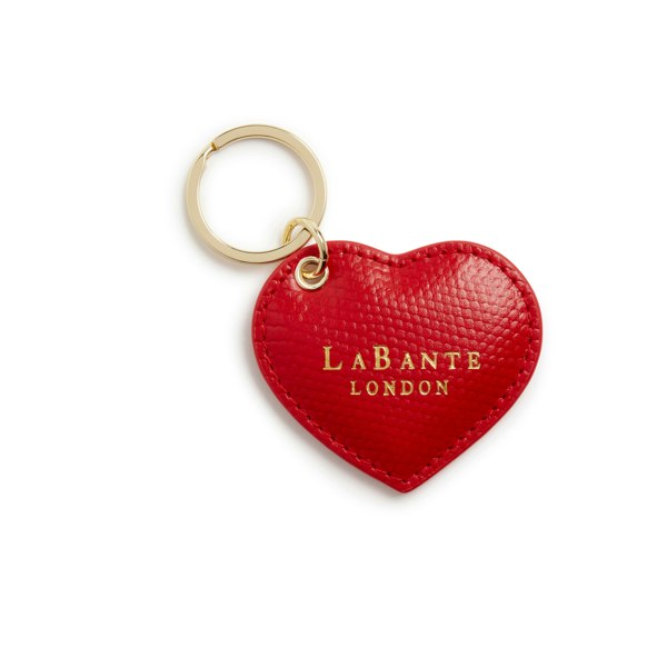 LaBante London Ash Red Passport holder & Key chain Gift Box