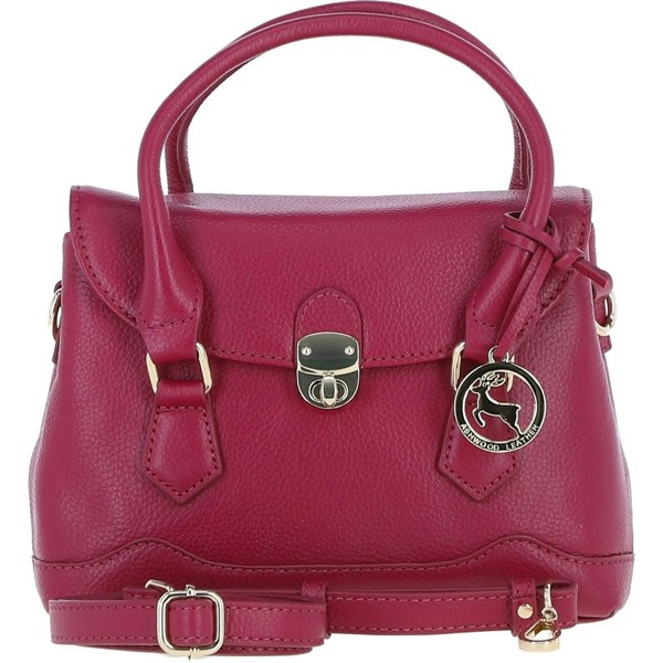 Elegant Leather Handbag With Detachable Crossbody Strap: y-55