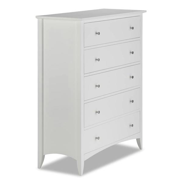 Statement Furniture Edward Hopper Large Chest of Drawers 5 Drawer Modern Wooden Storage