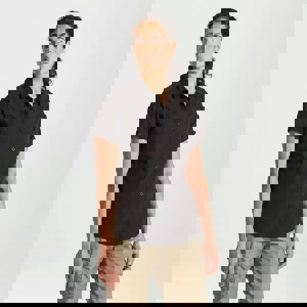 Craghoppers Womens/Ladies Expert Kiwi Short-Sleeved Shirt - Black - 