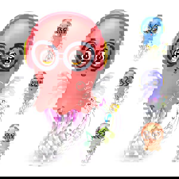 Dragodirect Interactive Magic Jellyfish Toy Dancing Lights and Music for Kids Sensory Play