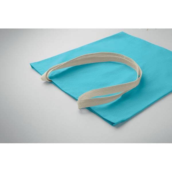 MidOcean Zevra Colour Cotton Shopper Bag - Turquoise - 