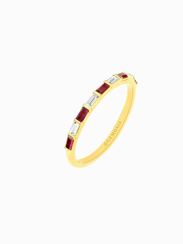 Gemdaia Ruby Serenity Ring