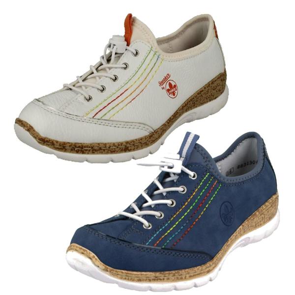 Rieker Ladies Rieker Rainbow Detailed Trainers N42T0