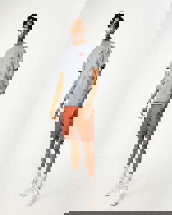 Fjallraven 1960 Logo Mens T-Shirt - Grey Melange 051