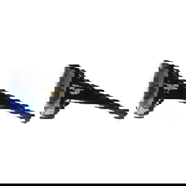 Police Sunglasses SPLN37M Tailwind 5 0Z42 Shiny Black Smoke Mirror Blue