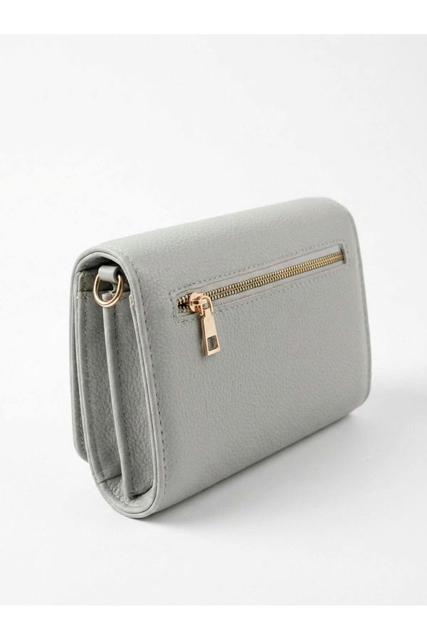 ikrush Constance Pebbled Faux Leather Text Bag