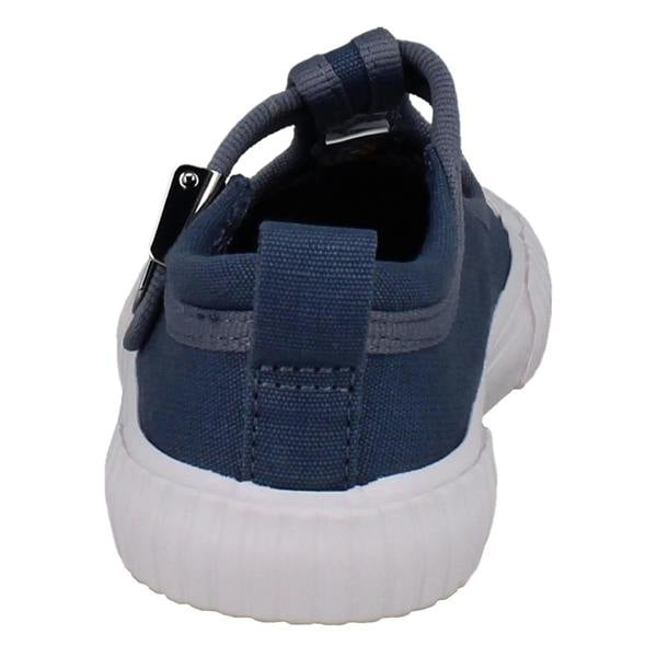 Clarks Girls Clarks Canvas Strawberry Design T-Bar Shoes Foxing Berry