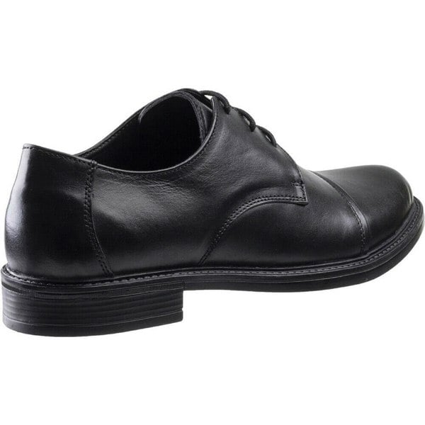 Amblers Mens Bristol Safety Lace Up Leather Shoes - Black