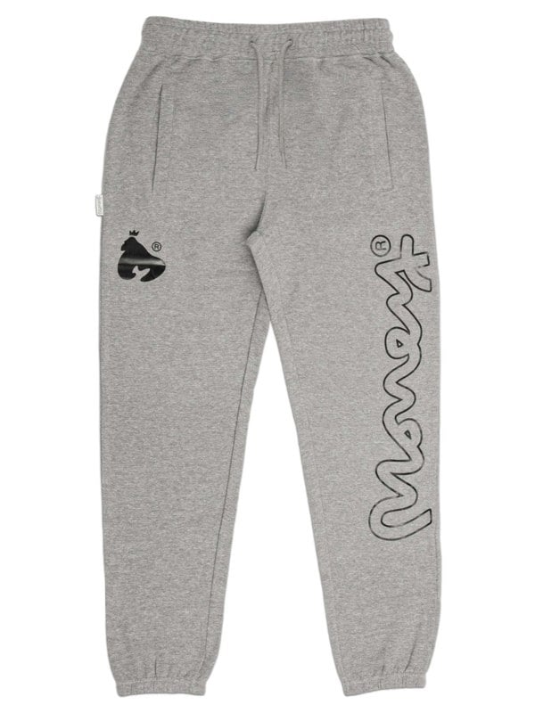 Money Sig Leg Pant Grey