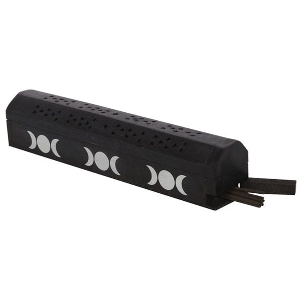 Serano Triple Moon Wooden Sage Incense Box Set