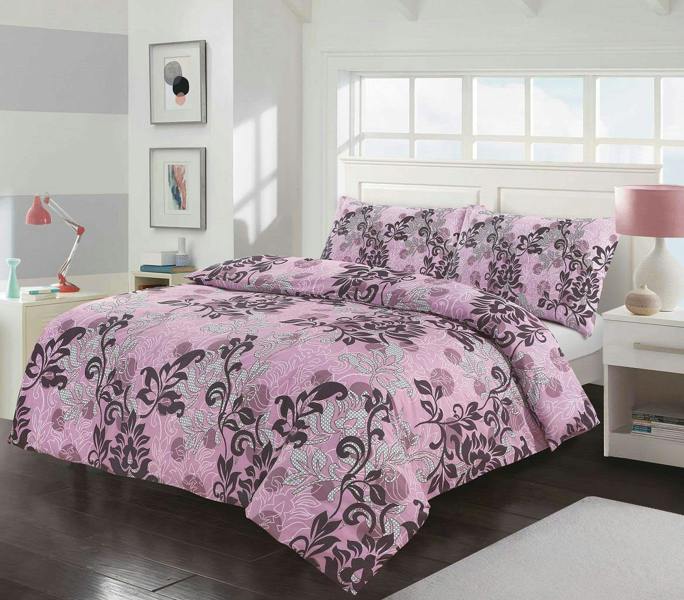Amelia Lilac Duvet Cover Set