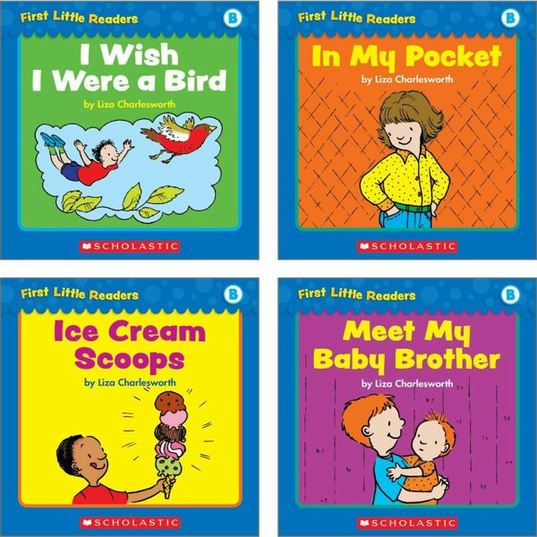 First Little Readers: Guided Reading Level B (Parent Pack): 25 Books for Beginning Readers