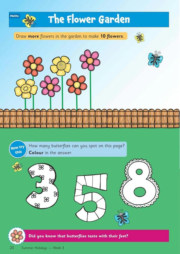Early Years Summer Holidays Activity Workbook Bundle – for kids between Reception and Year 1 (Ages 4-5) CGP