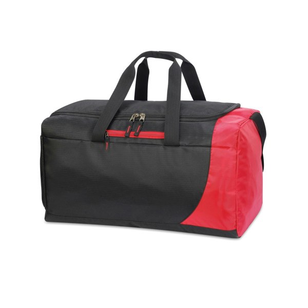 Shugon Naxos 43 Litre Holdall Bag (Pack of 2) - Black/Red