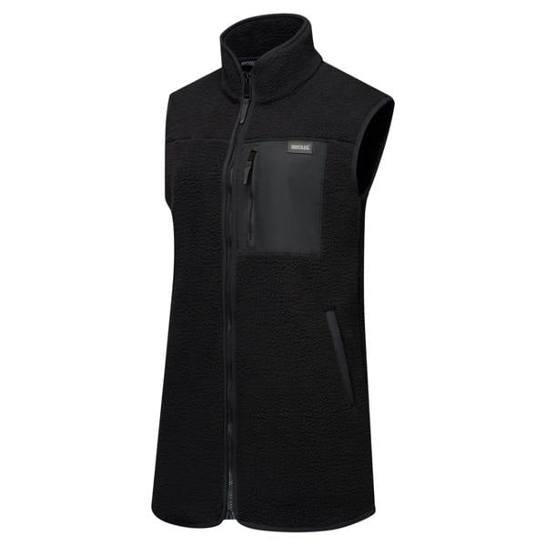Regatta Womens/Ladies Borg Longline Body Warmer - Black - 