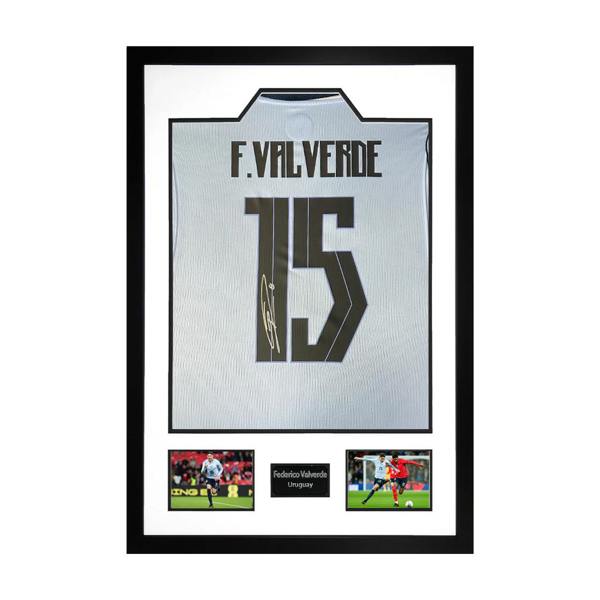 Federico Valverde Signed Uruguay Premium Frame