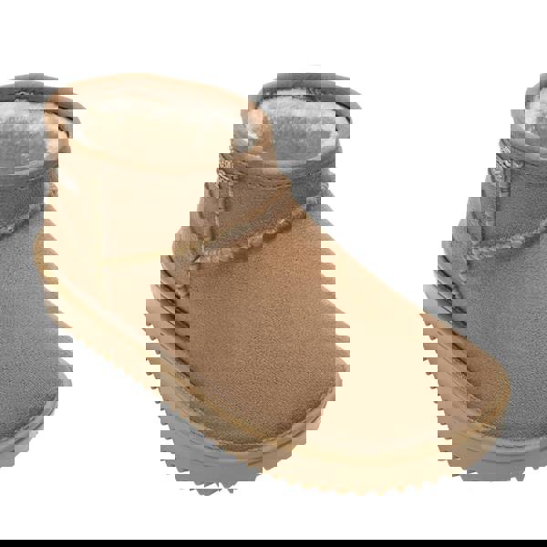 Regatta Kids Risley Waterproof Winter Boots - Burnt Tan